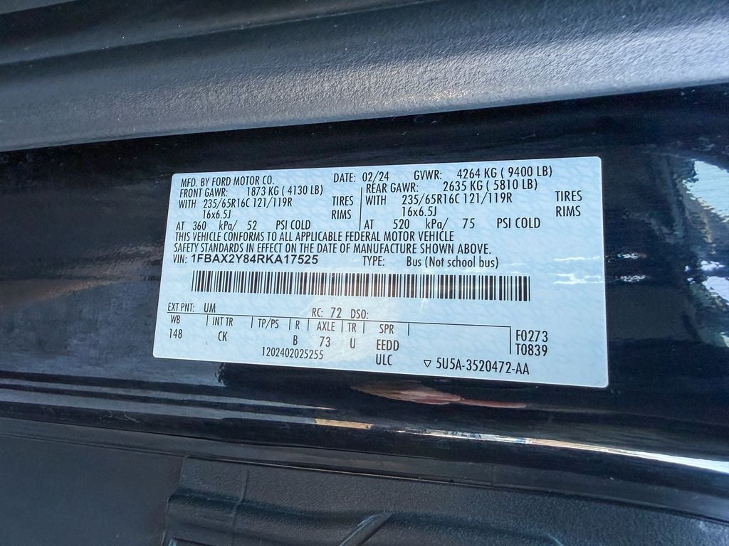 2024 Ford Transit-350 XLT