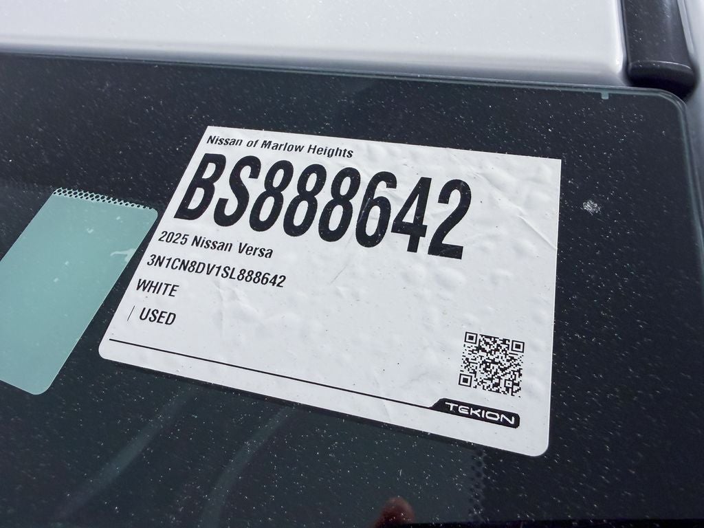 2025 Nissan Versa 1.6 S