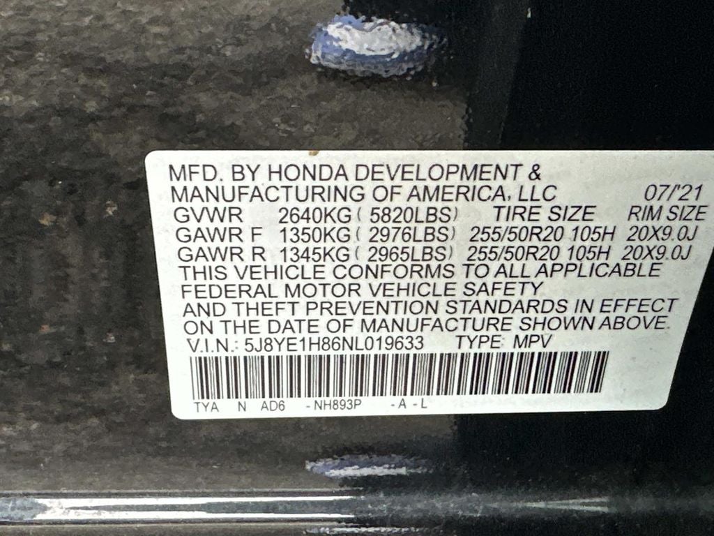 2022 Acura MDX Advance SH-AWD