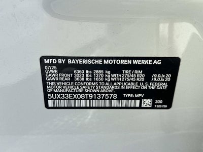 2026 BMW X6 xDrive40i