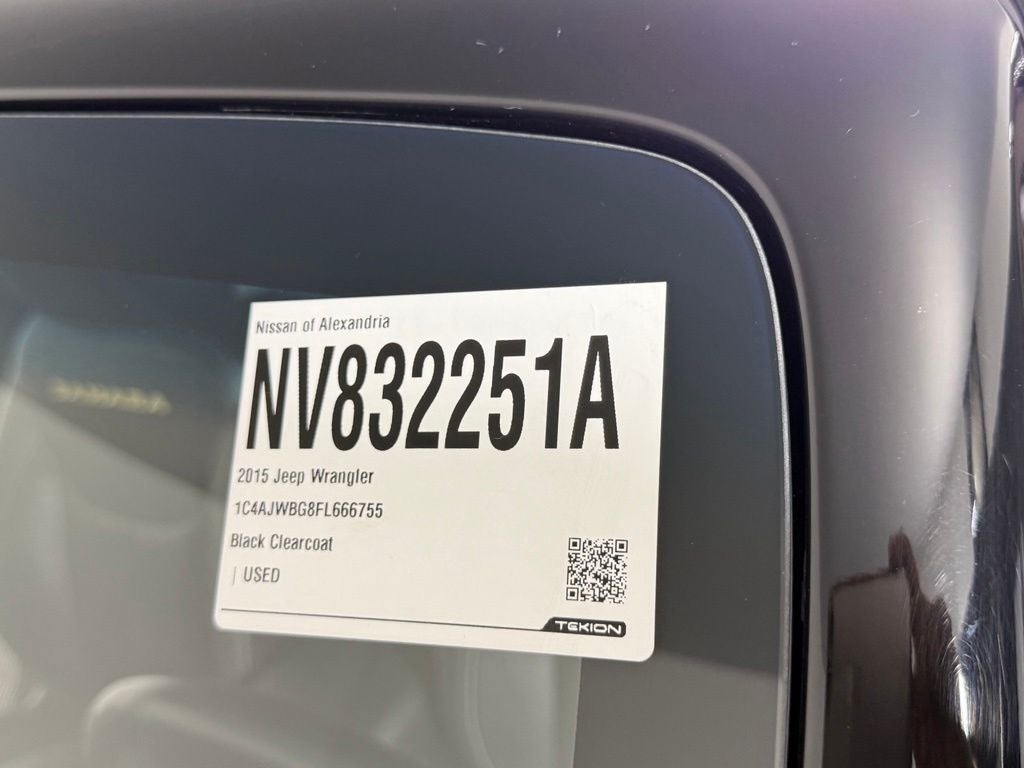 2015 Jeep Wrangler Sahara