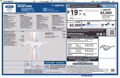 2019 Ford Mustang GT Premium