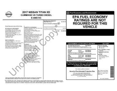 2017 Nissan Titan XD S