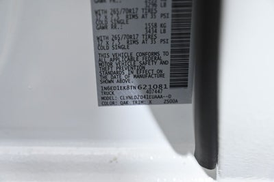 2026 Nissan Frontier PRO-4X Nissan Certified