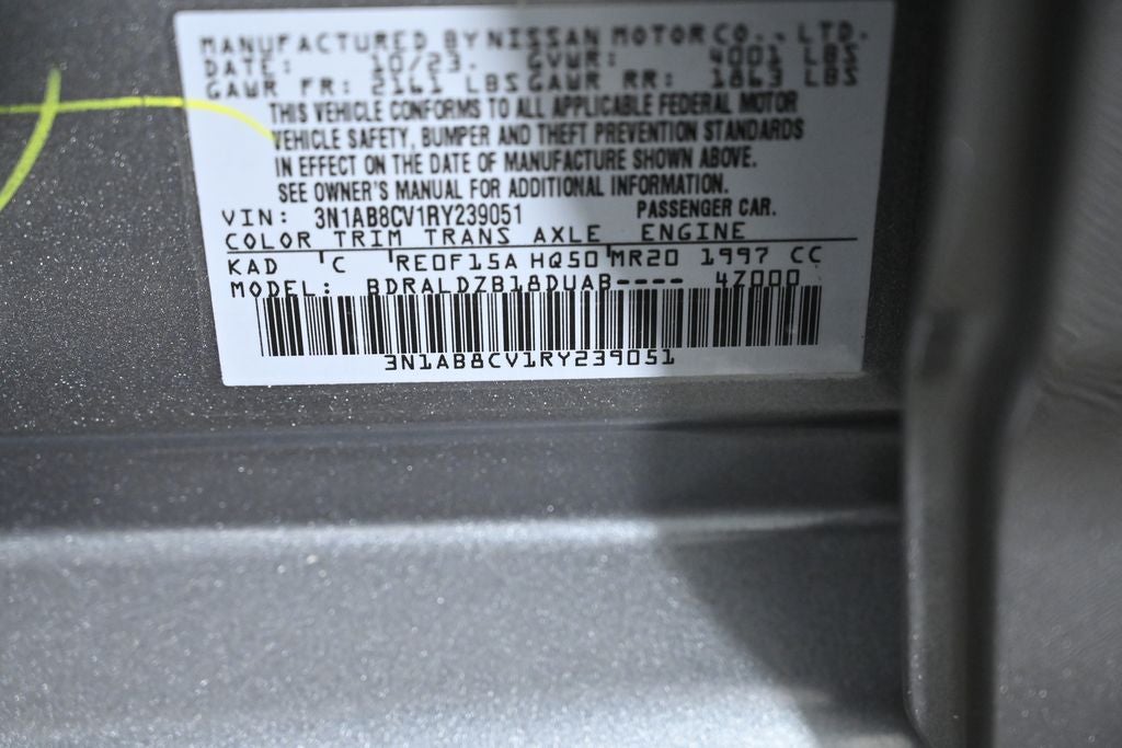 2024 Nissan Sentra SV