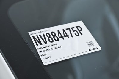 2025 Nissan Versa 1.6 SV Nissan Certified