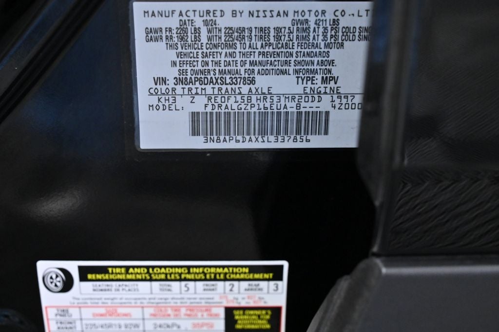 2025 Nissan Kicks SR Nissan Certified