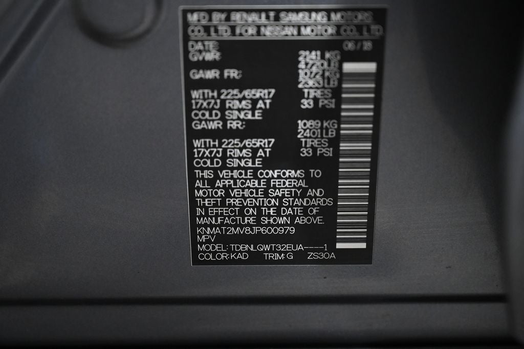 2018 Nissan Rogue SV