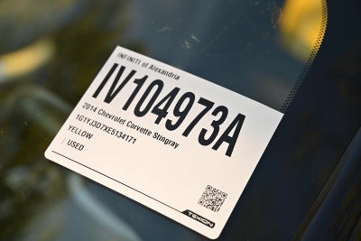 2014 Chevrolet Corvette Stingray Z51 2LT