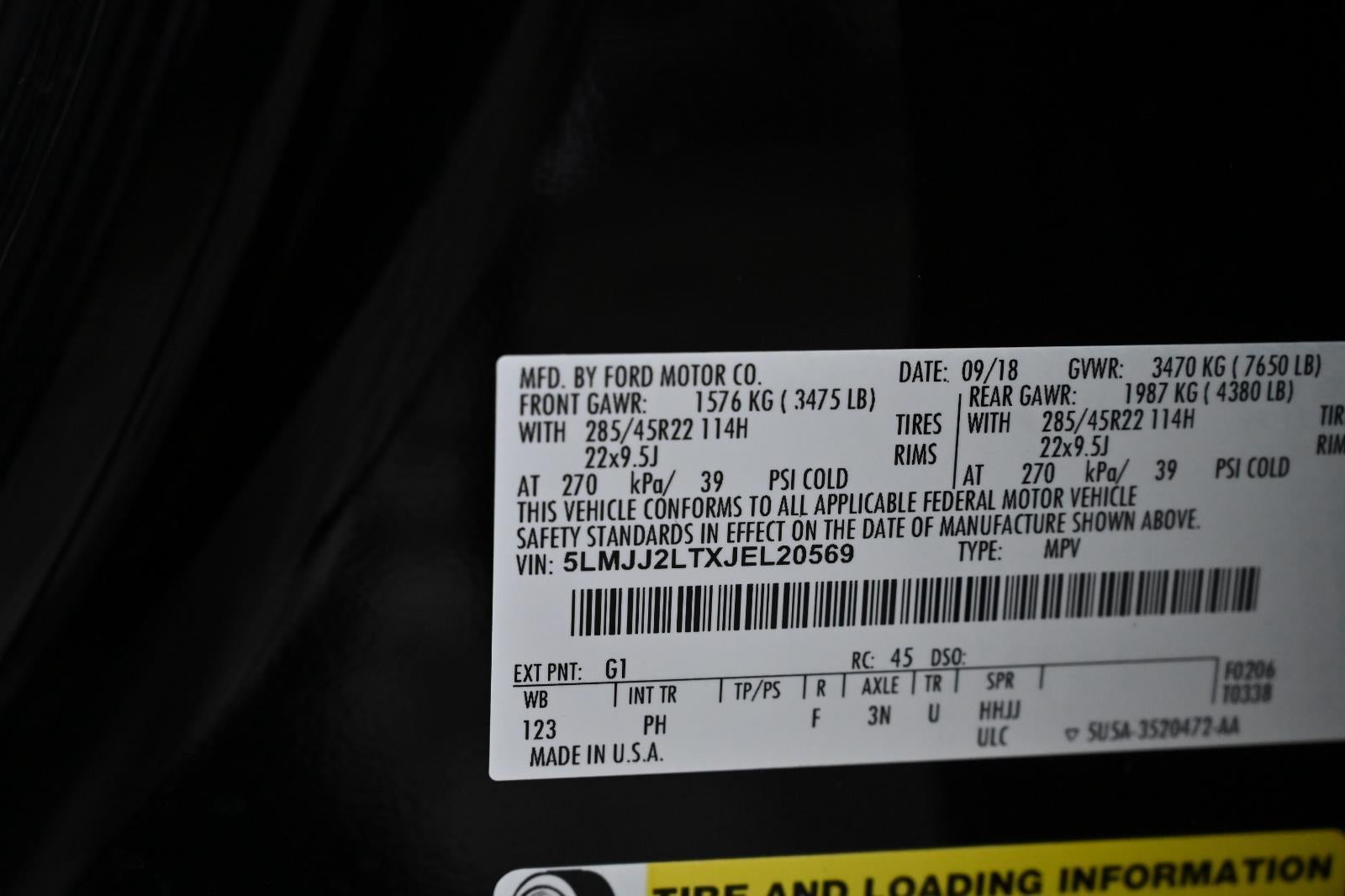 2018 Lincoln Navigator Reserve