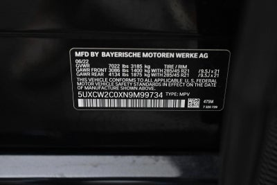 2022 BMW X7 xDrive40i