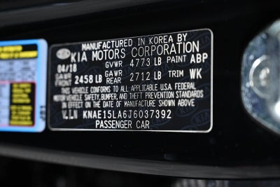 2018 Kia Stinger Base