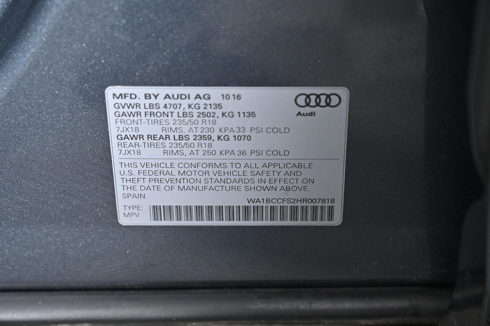 2017 Audi Q3 Premium