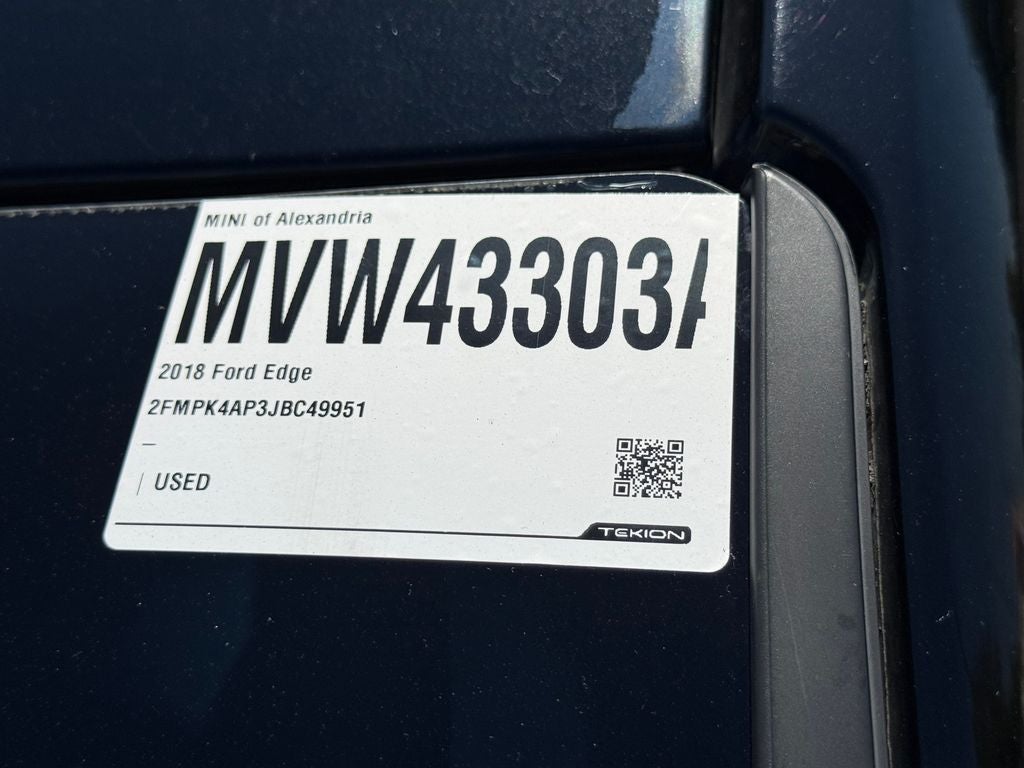 2018 Ford Edge Sport