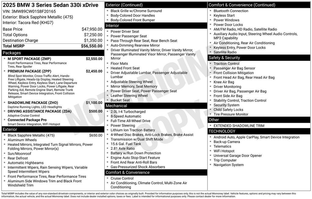 2025 BMW 3 Series 330i xDrive