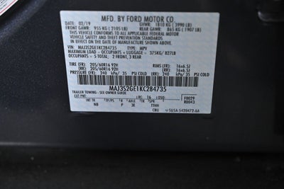 2019 Ford EcoSport SE