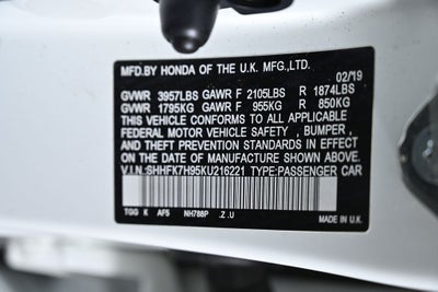 2019 Honda Civic Base