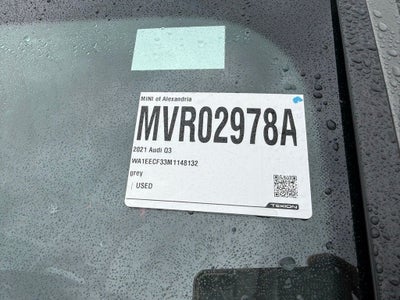 2021 Audi Q3 Premium Plus S Line quattro