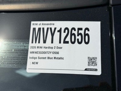 2026 MINI 2 Door Base