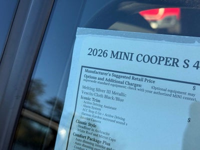 2026 MINI Hardtop 4 Door Cooper S