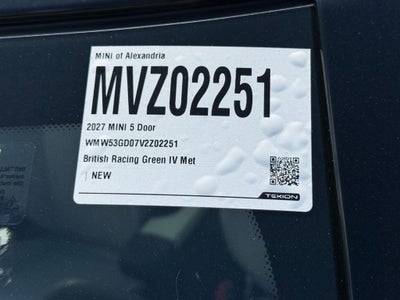 2027 MINI Cooper S Signature Plus 4 Door