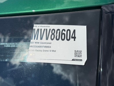 2027 MINI Cooper S Countryman ALL4 Signature Plus