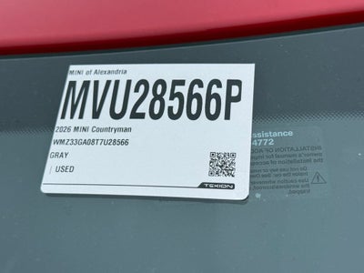 2026 MINI John Cooper Works Countryman ALL4