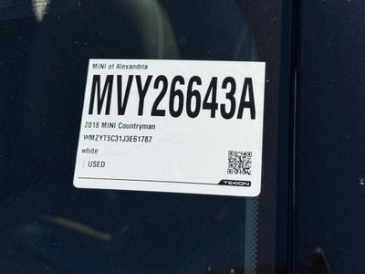 2018 MINI Countryman S ALL4