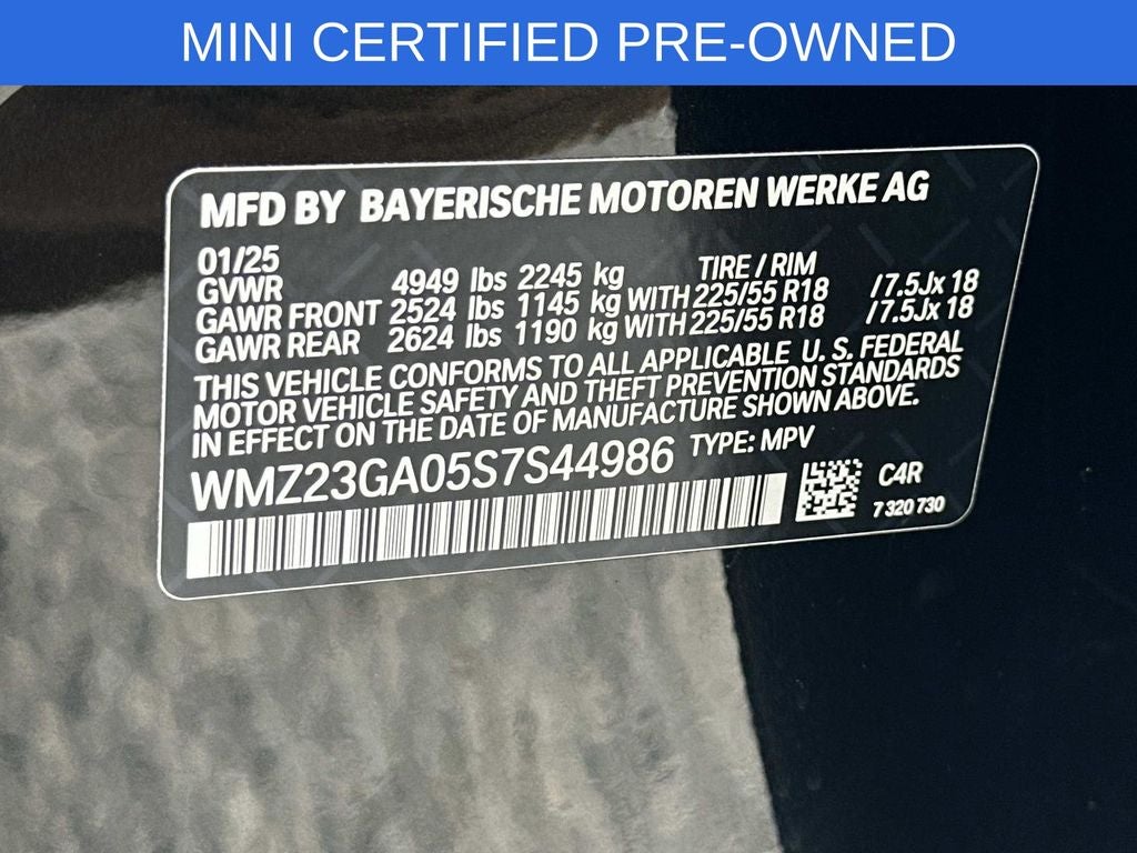 2025 MINI Countryman S ALL4 Signature Plus