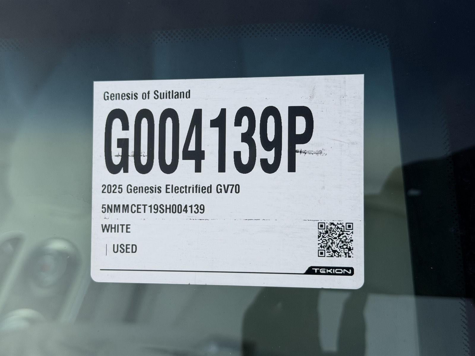 2025 Genesis Electrified GV70 Advanced