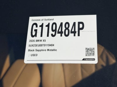 2026 BMW X5 xDrive40i