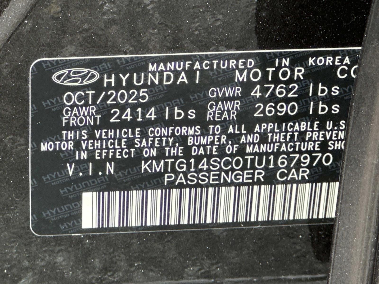 2026 Genesis G70 2.5T