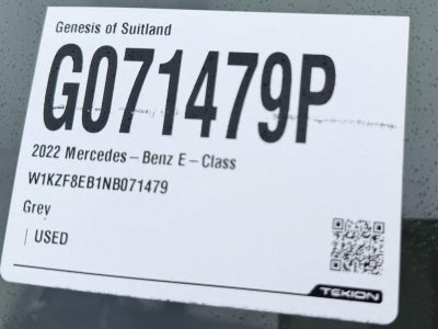 2022 Mercedes-Benz E-Class E 350