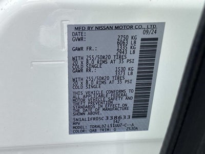 2025 INFINITI QX60 LUXE