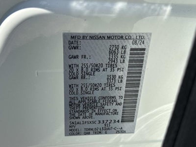 2025 INFINITI QX60 LUXE