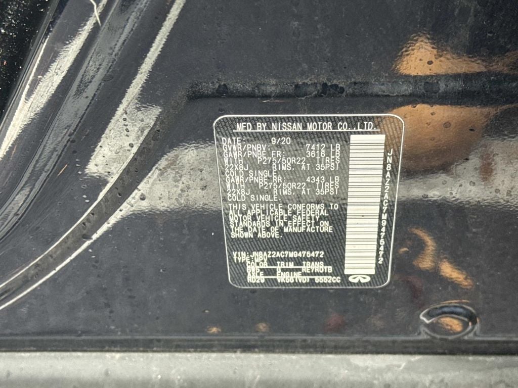 2021 INFINITI QX80 Premium Select