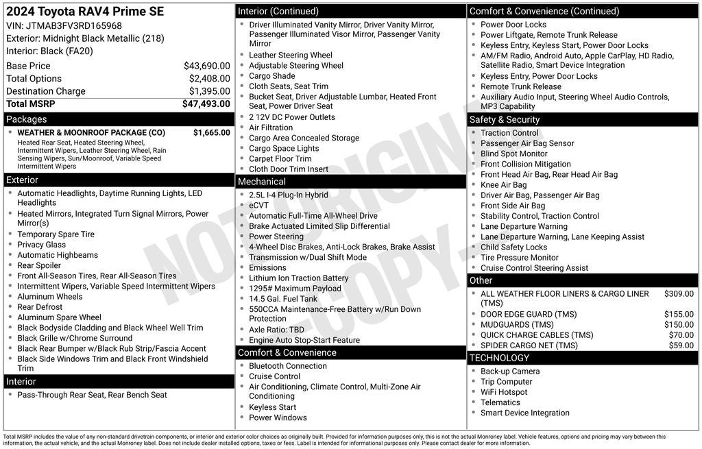 2024 Toyota RAV4 Prime SE