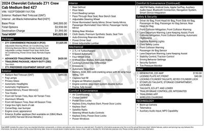 2024 Chevrolet Colorado Z71