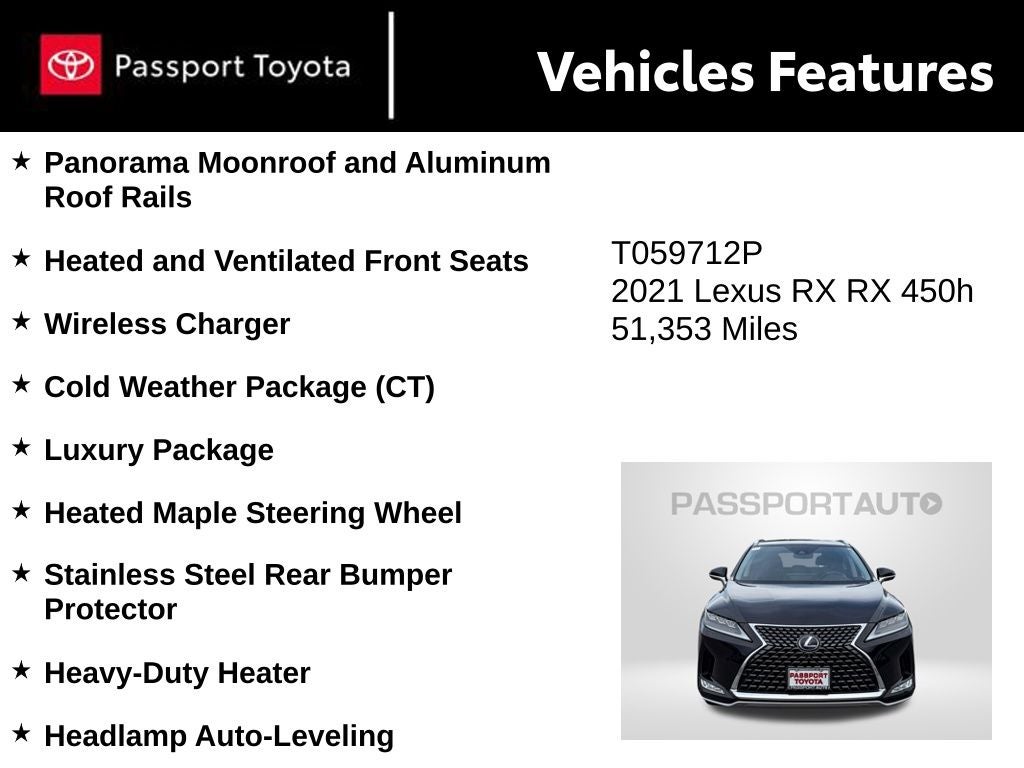 2021 Lexus RX 450h