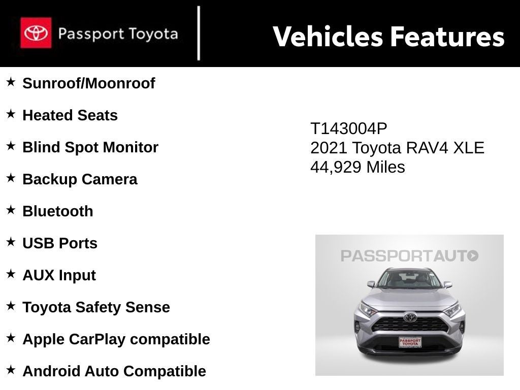 2021 Toyota RAV4 XLE