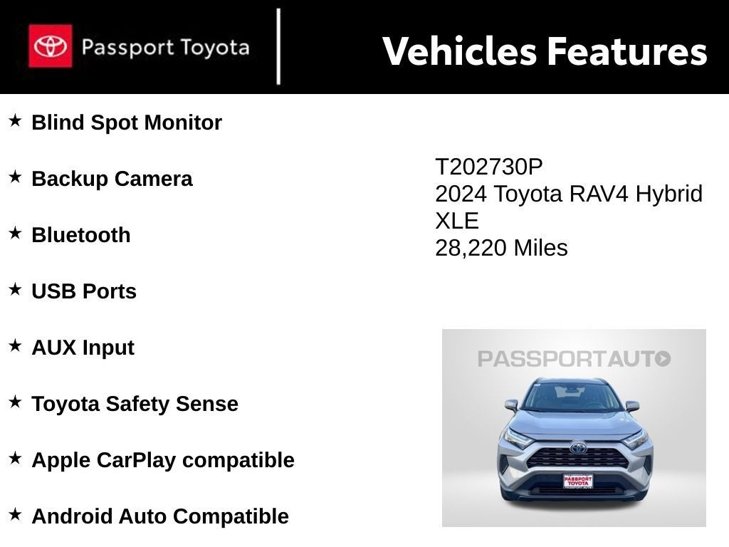 2024 Toyota RAV4 Hybrid XLE