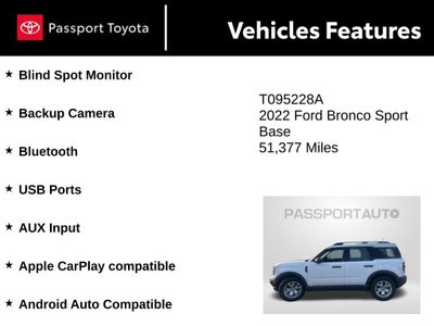 2022 Ford Bronco Sport Base