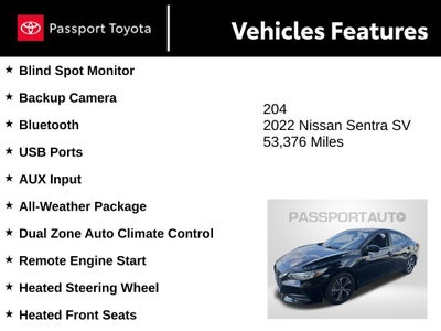 2022 Nissan Sentra SV