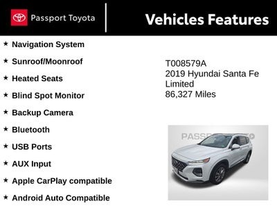 2019 Hyundai Santa Fe Limited
