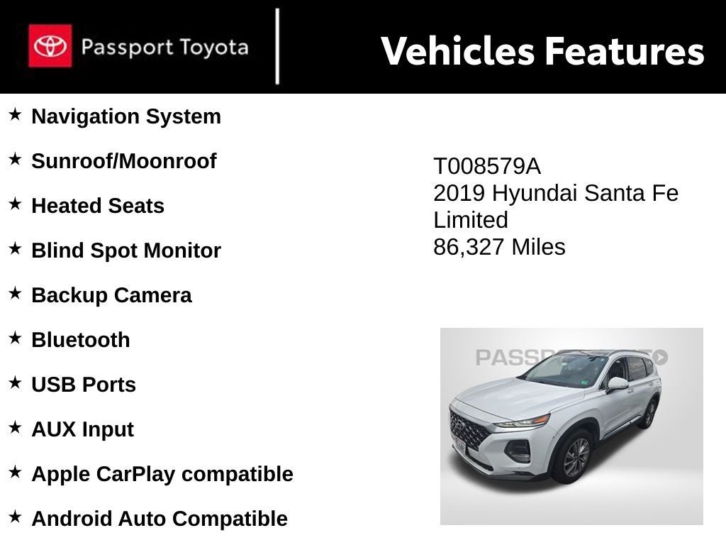 2019 Hyundai Santa Fe Limited