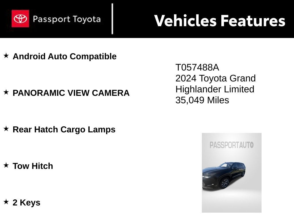 2024 Toyota Grand Highlander Limited