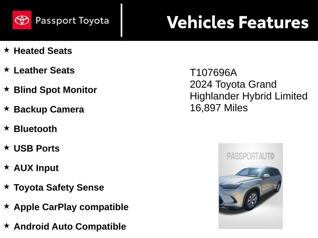2024 Toyota Grand Highlander Hybrid Limited