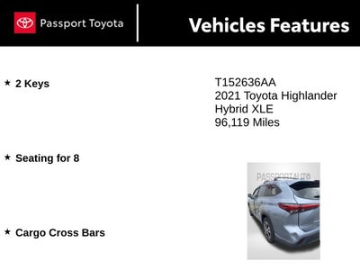 2021 Toyota Highlander Hybrid XLE