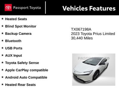 2023 Toyota Prius Limited