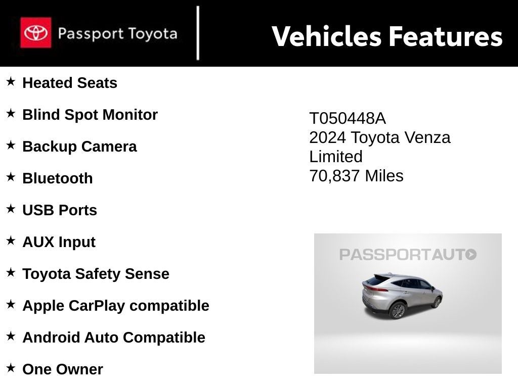 2024 Toyota Venza Limited